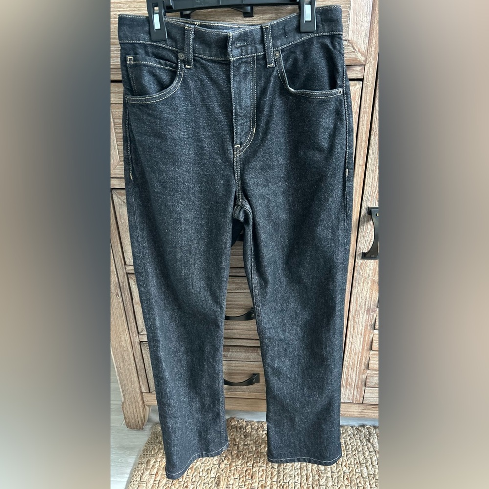Banana Republic Black Straight Jeans